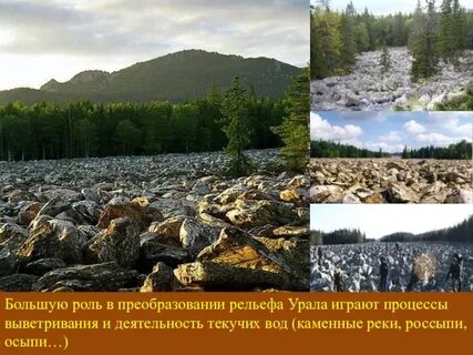 Горы урала рельеф