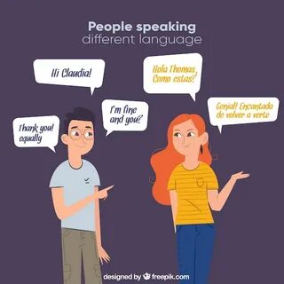 But people speaking