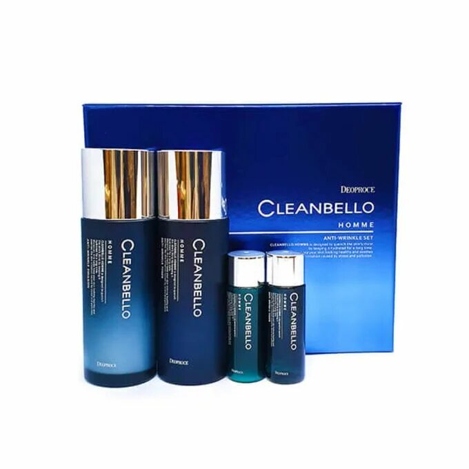 Набор Deoproce Cleanbello homme Anti-Wrinkle Set. Набор уходовый мужской антивозрастной Deoproce Cleanbello homme Anti-Wrinkle Set. Deoproce мужской набор homme Set. Набор уходовый мужской антивозрастной Deoproce Cleanbello. Набор homme