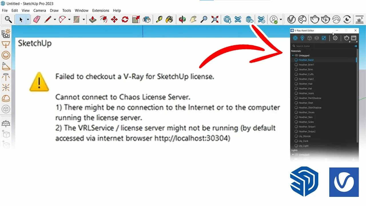 Failed to license directory. Failed to license directory