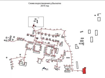 Схема водоснабжения и водоотведения