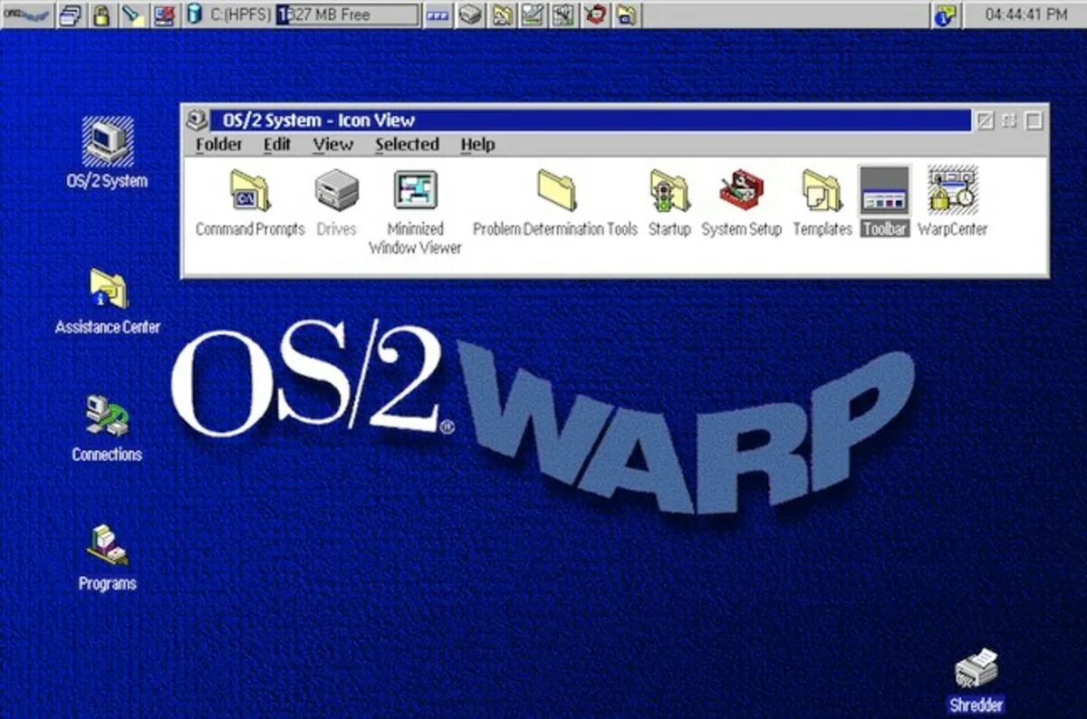 Операционные системы семейства os/2. IBM os/2 Warp 4.5. Операционная система IBM os/2. IBM os/2 Warp 3. Hyper os 2