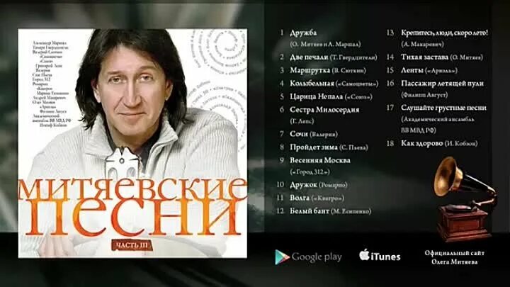 Коллекция легендарных песен. Митяев 3. Митяев 3. Митяев 3. Коллекция легендарных песен.