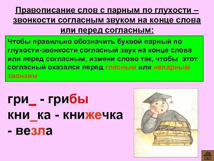 Слова с парным по глухости-звонкости согласным звуком на конце слова. Слова с парными по глухости-звонкости согласными. Слова с парными по глухости звонкости согласным звуком на конце слова. Правописание слов с парным по глухости-звонкости.