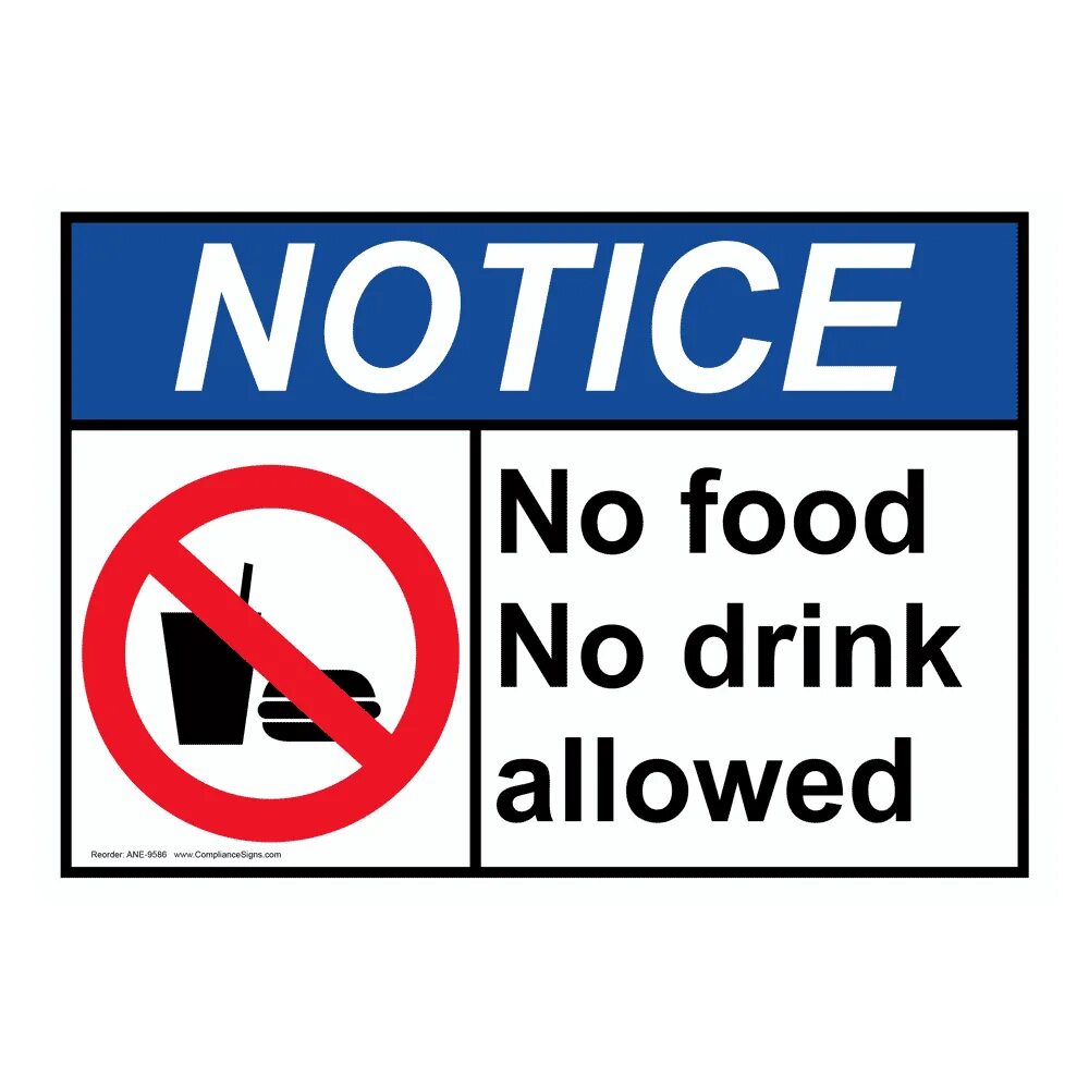 Детям вход запрещен на английском. Табличка съемка запрещена. Hot allowed. Are allowed. Notice no.