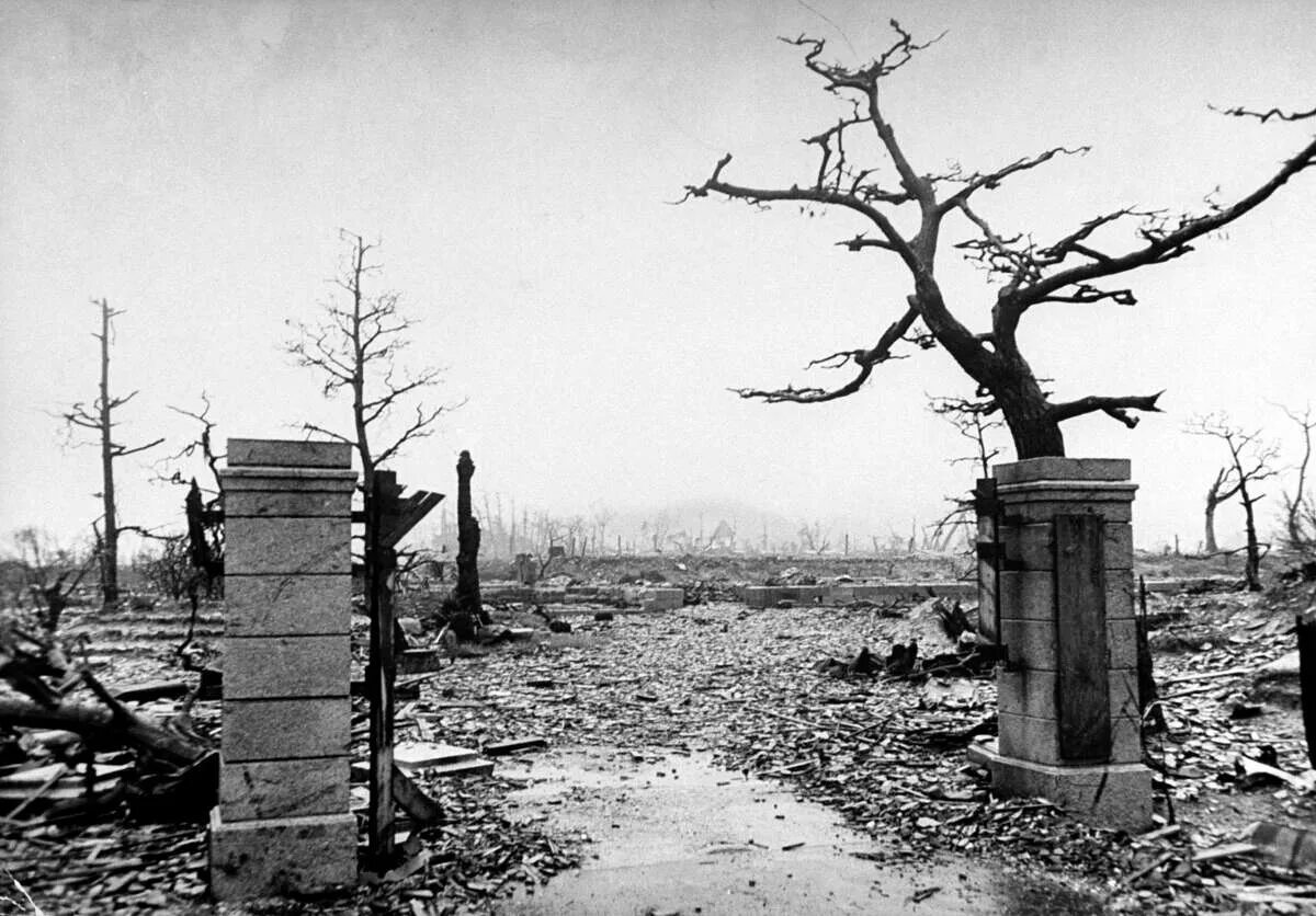Хиросима и Нагасаки после ядерных взрывов. Сброс ядерной бомбы на хиросиму