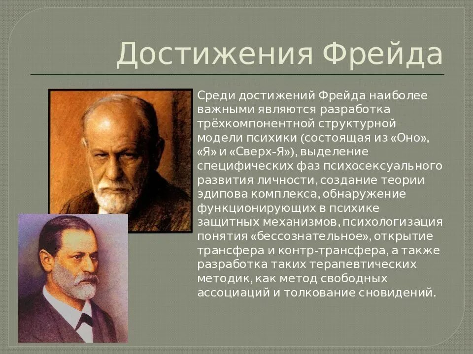 Психология психоанализ фрейда. Философия психоанализа: з. Фрейд, к.г. Юнг. .Философия психоанализа (з.Фрейд,) кратко. Фрейд - основоположник психоанализа.