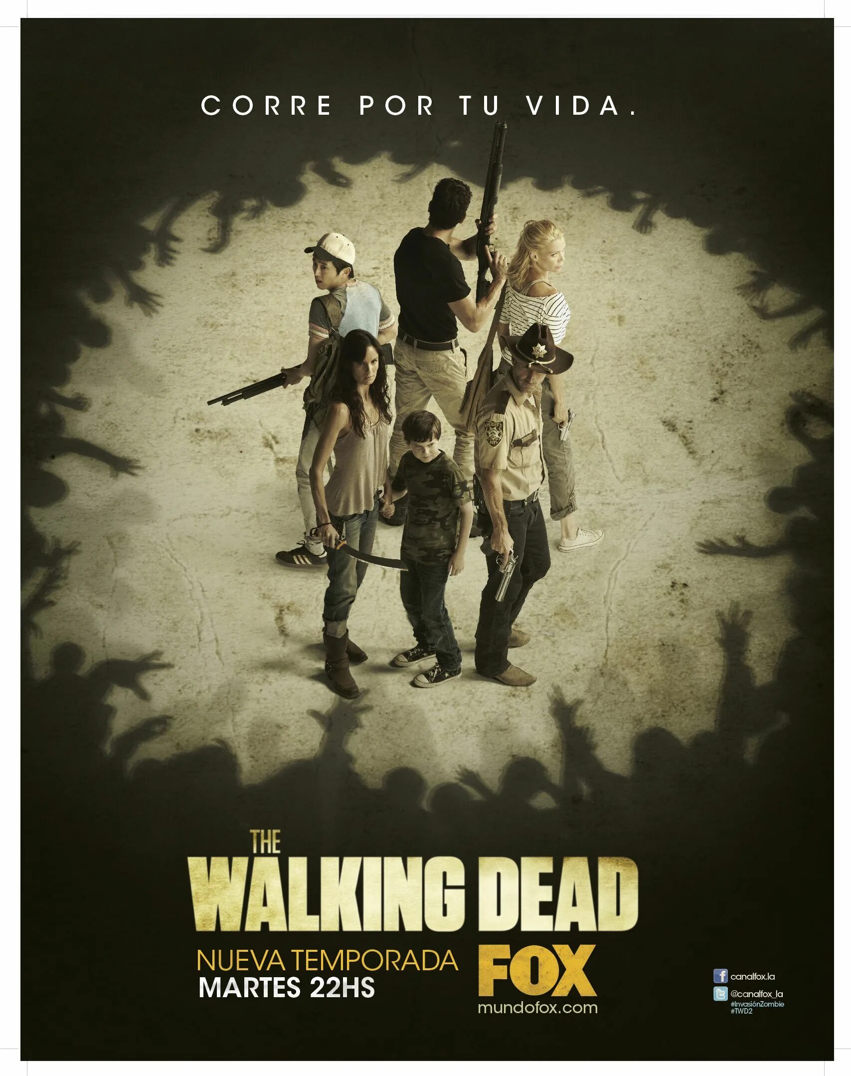 The Walking Dead 2 Постер. The Walking Dead плакат. Ходячие мертвецы 2010 Постер.