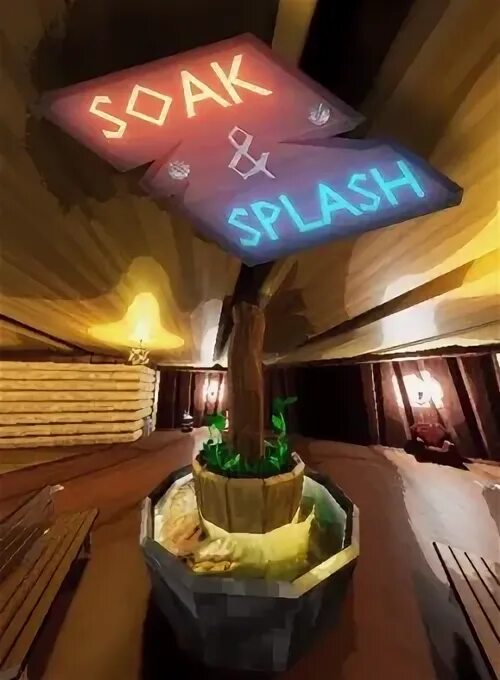 Soak splash. Soak splash
