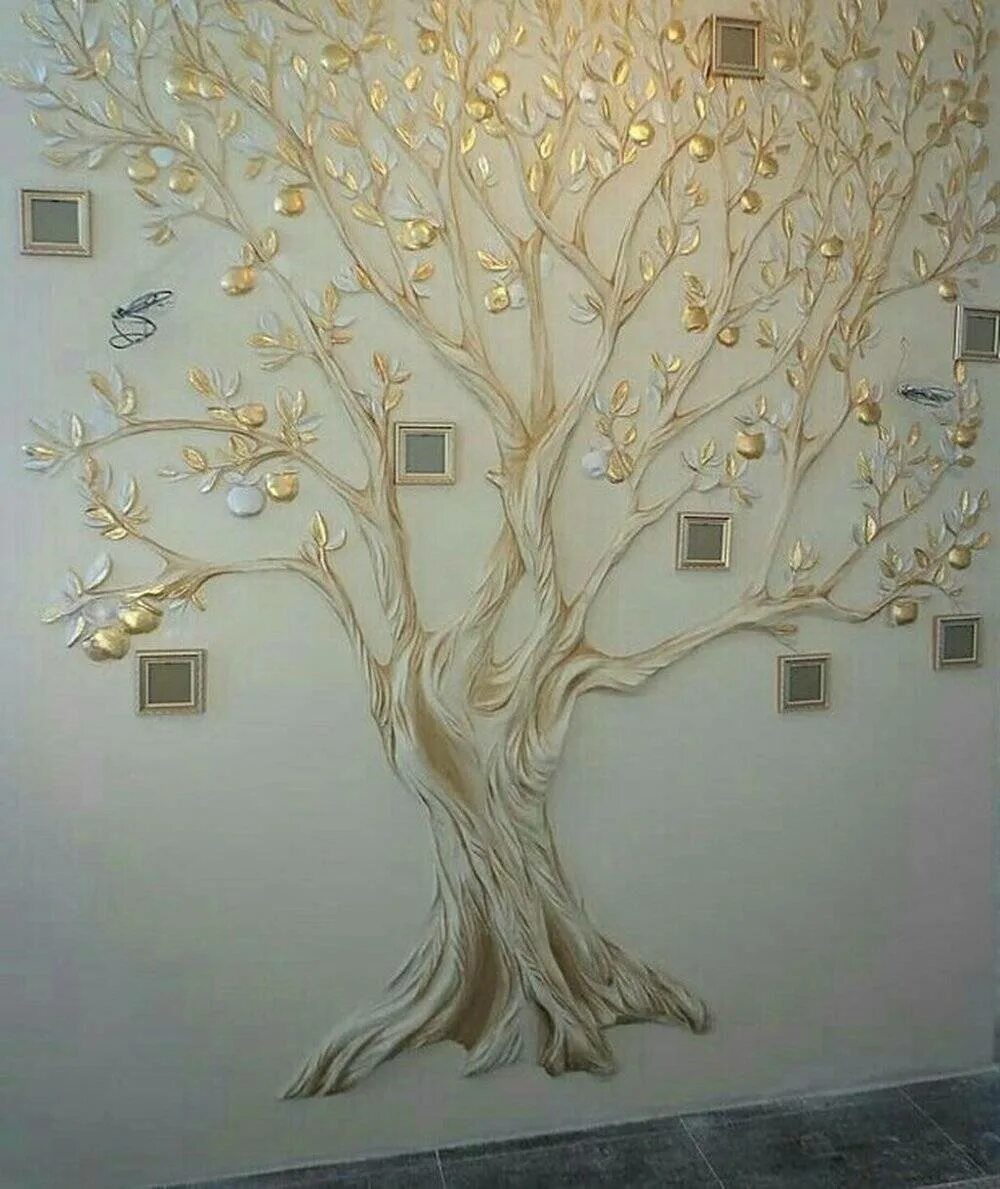 2017 Elk Trees 3D Stereo Wall Stickers Living Room Sofa TV Background Crystal Wa