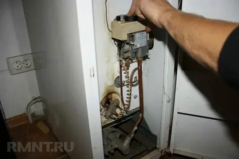 Чистка напольных газовых котлов