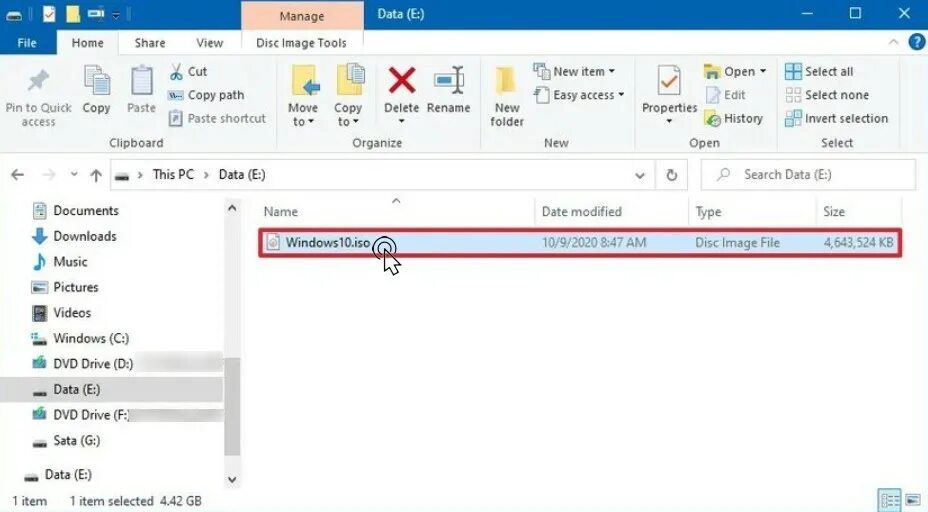 Как открыть iso в windows 10. Как открыть iso в windows 10