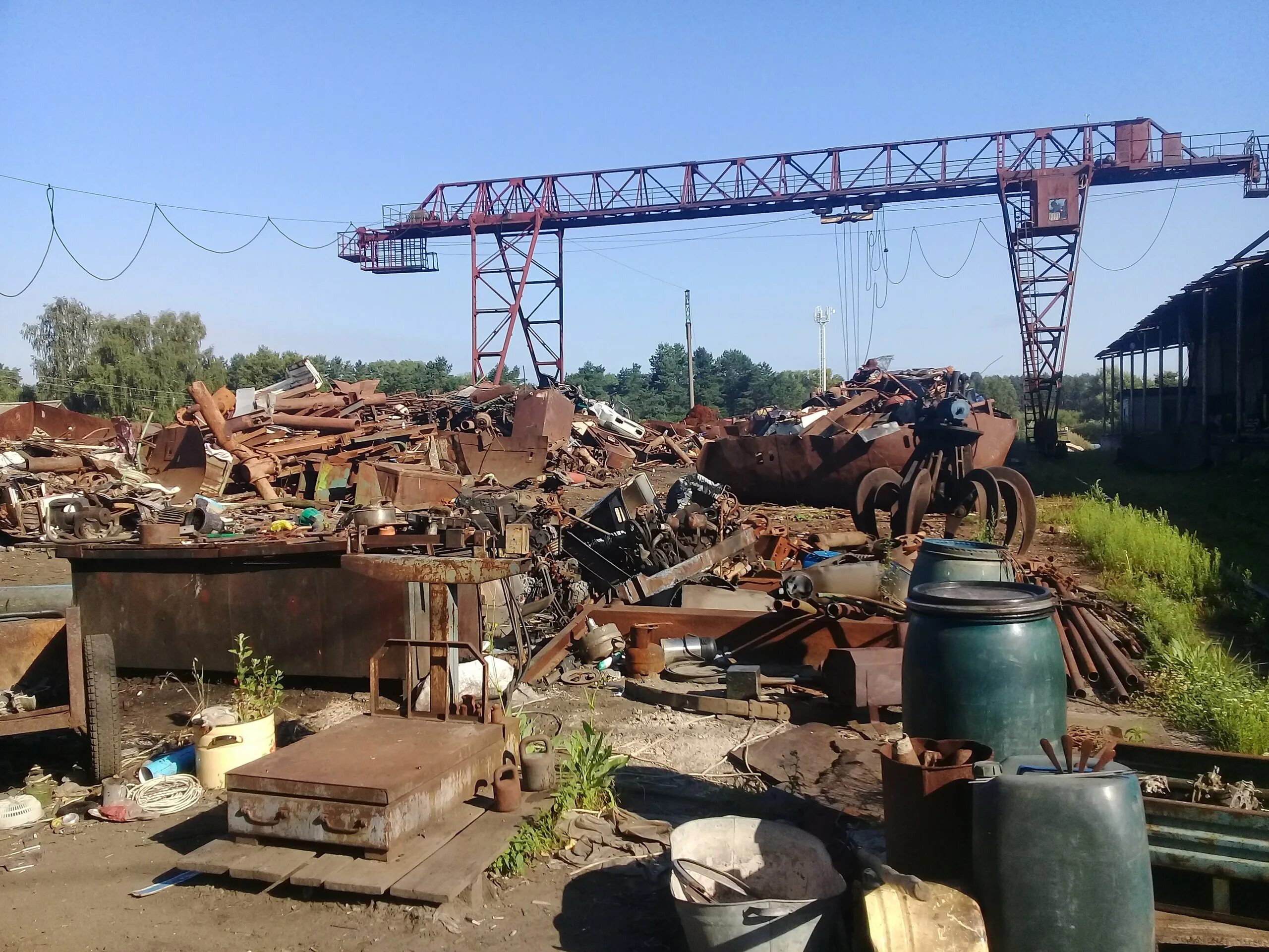 Чермет омск на сегодня. Металлолом. чермет. краны на базах приема металла. сбор металлолома.