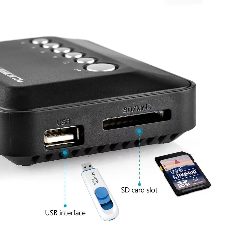 Медиаплеер с usb 3. 5" sata hdd media player. Приставка тв 3q hdmi full hd 1080. Проигрыватель с hdmi выходом. Mini hd media box 1080p.