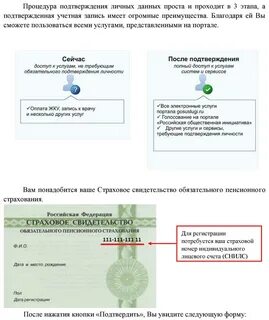 Страховое свидетельство через госуслуги