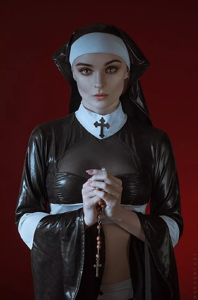 Nun cosplay