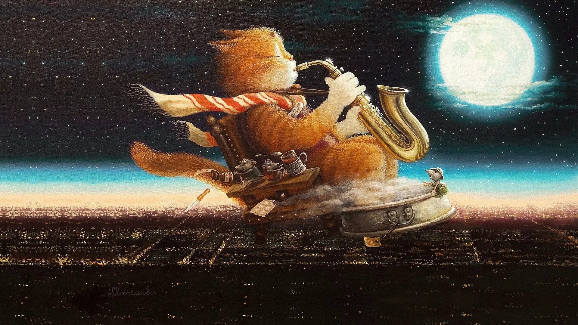 Folk cat. Сказки на ночь кошка. Рождество петербург коты. Уютного вечера. Сказочные котики.