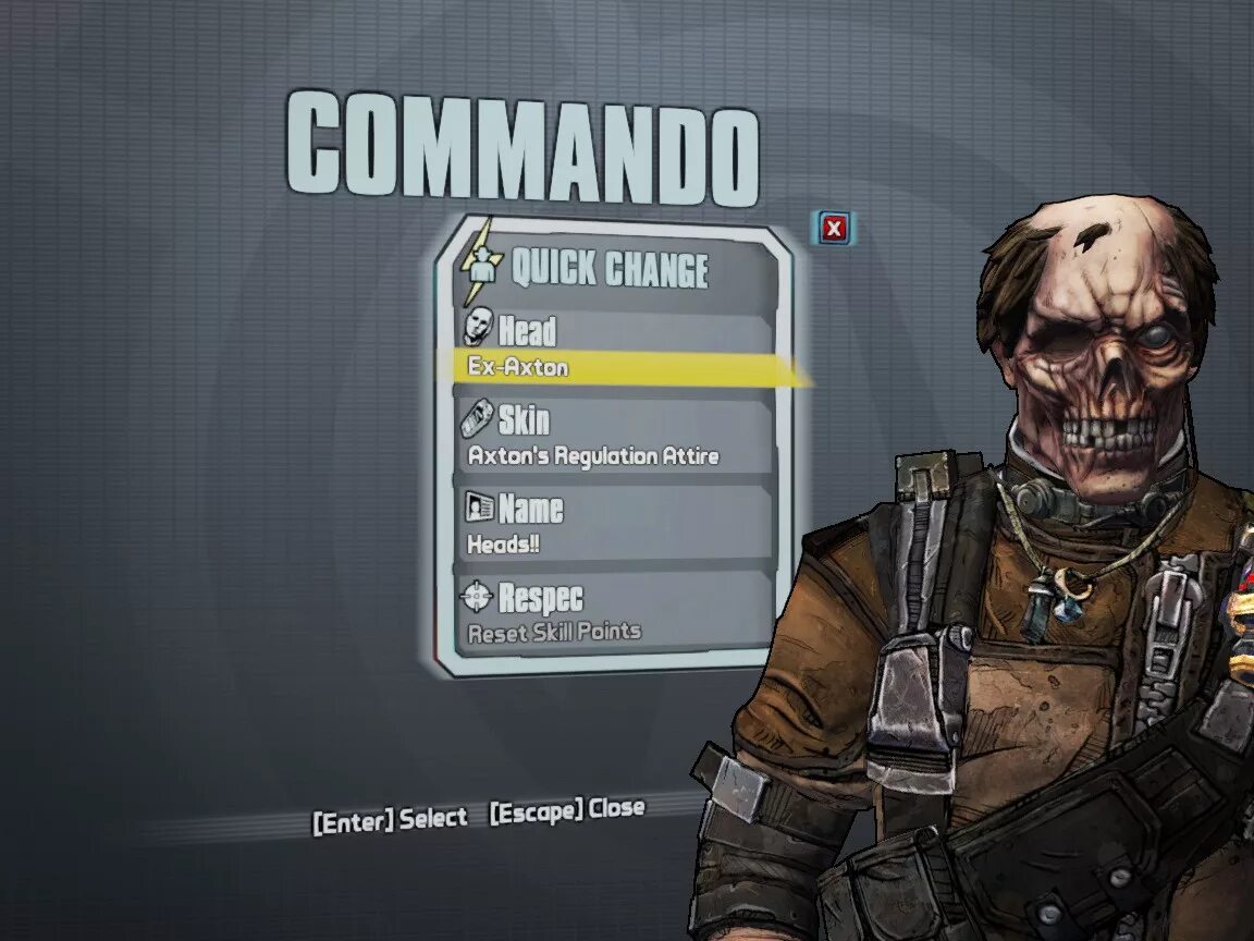 Бордерлендс головы. Borderlands 3 экстон. borderlands 2 экстон. borderlands 2 спецназовец. бордлевенс 2 головы экстон.
