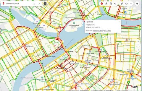 Перекрытие дорог спб