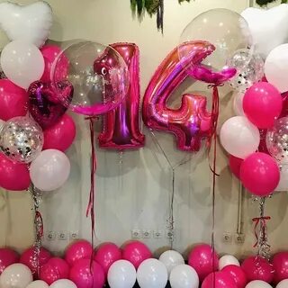 Шары на день рождения девушке