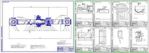 Размеры карданных валов ваз 2107
