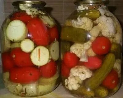 Мариновать овощи ассорти на зиму