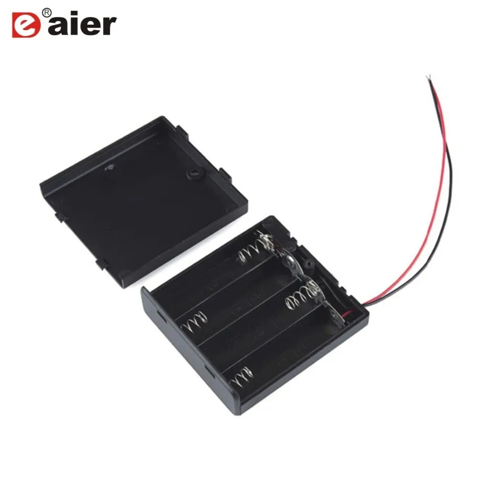 Battery holder. Холдер для батареек АА. Держатель аккумуляторов АА 1х1.5. Держатель для батареек АА 3 шт. Zh296(4*АА С крыш.), держатель батарей (4*АА С крышкой).