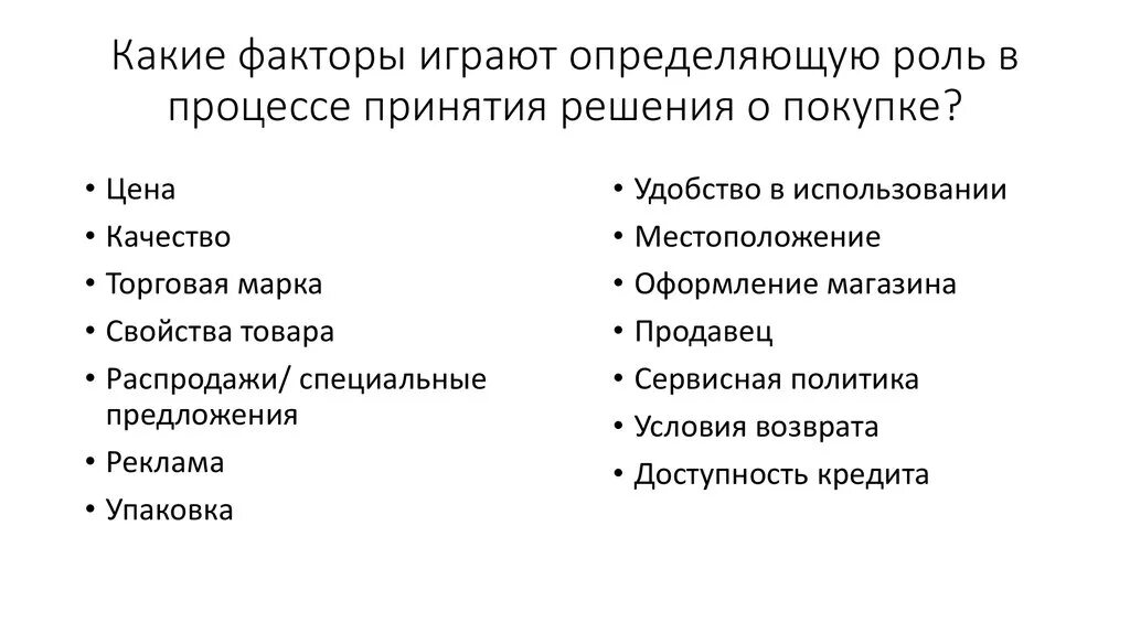 Факторы влияющие на покупку. Факторы, влияющие на процесс принятия потребителем решения о покупке. Факторы влияющие на решение о покупке. Факторы которые влияют на процесс принятия решения о покупке.