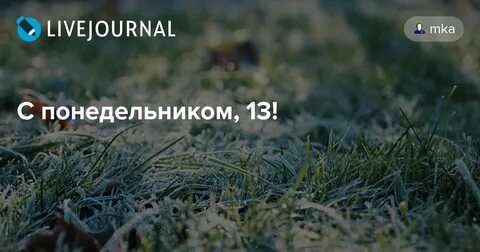 Понедельник 13 е прикольные картинки
