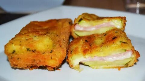 Кабачки ветчина сыр