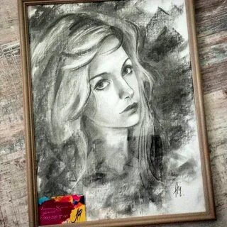 Карандаш холст