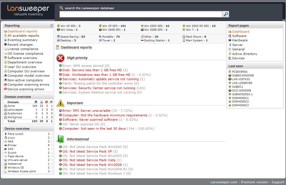 Rpc unavailable. Lansweeper. Lansweeper Network Inventory. Lansweeper Network Inventory Интерфейс. Lansweeper scanning.