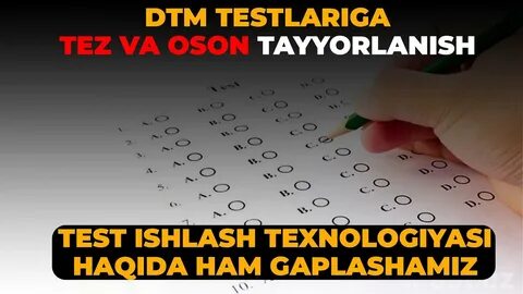 Test savollari