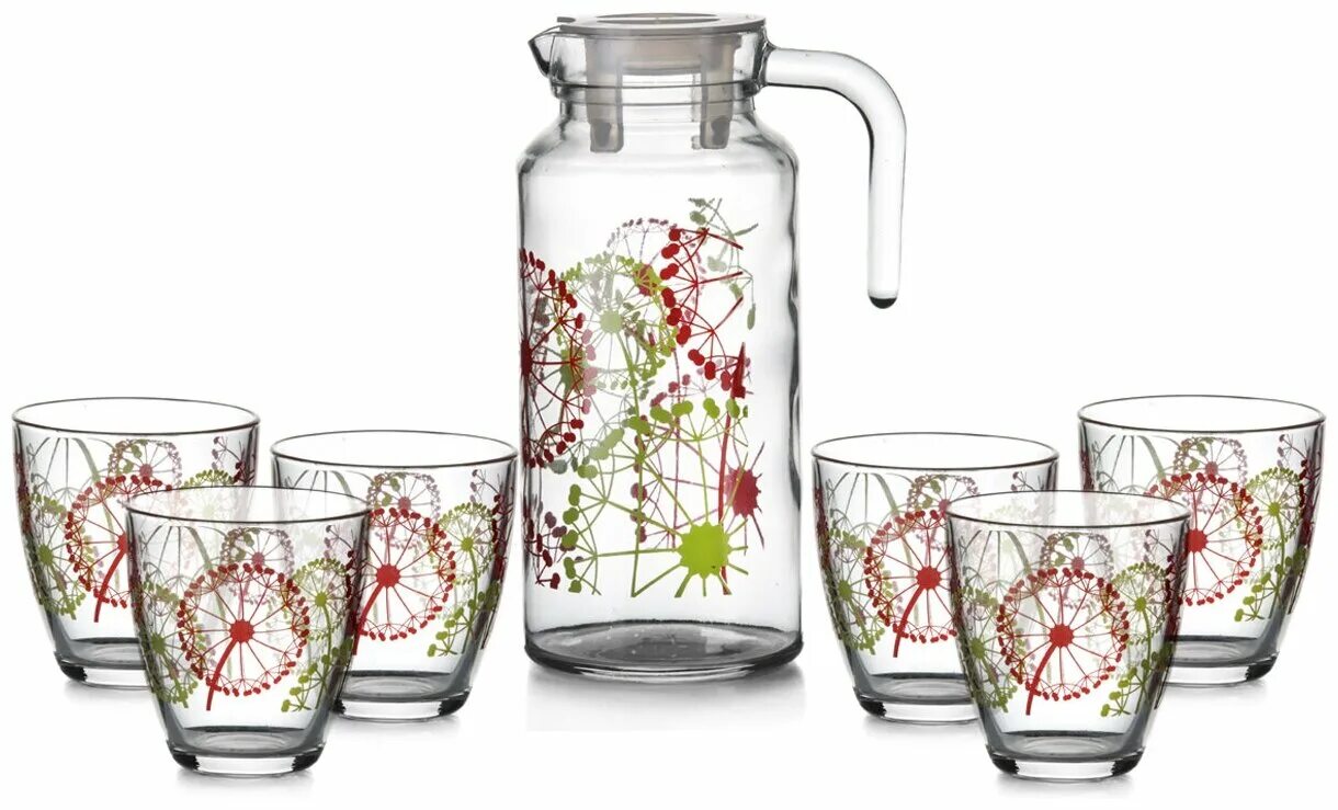 набор прованс (кувшин+4 стакана). Luminarc brighton. 95972bd1 pasabahce фазенда сок. набор кувшин и стаканы. набор кувшин и стаканы.