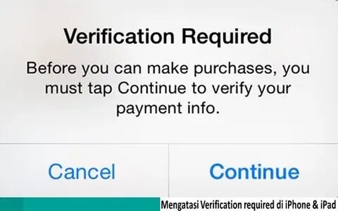Verification required