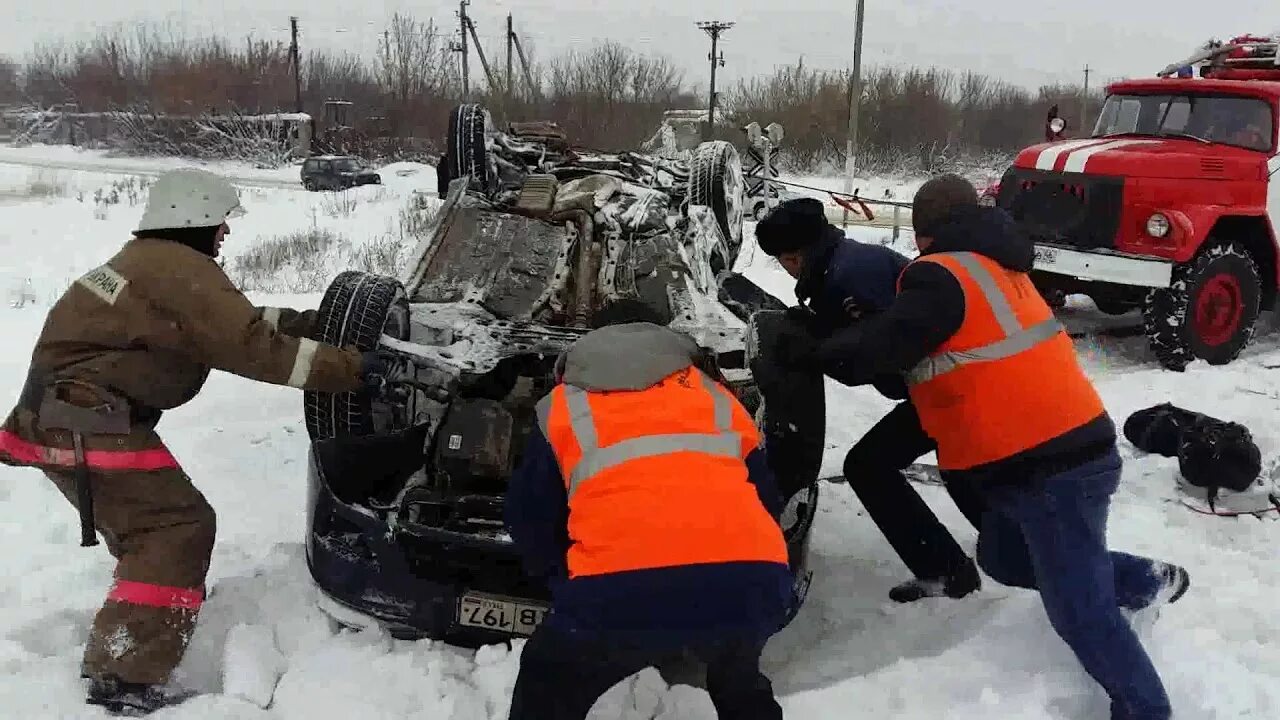 Авария в Льговском районе Курской области.