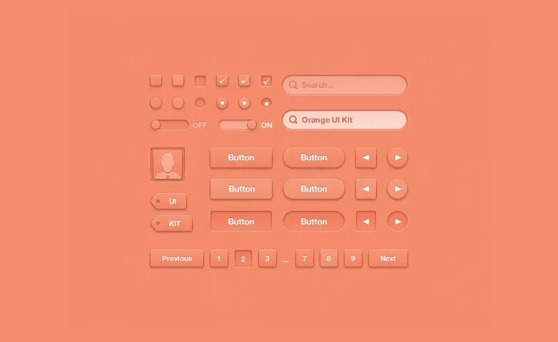 Kit orange. Ui kit кнопки. состояния кнопок в ui kit. состояния кнопок в дизайне. ui кит кнопки.