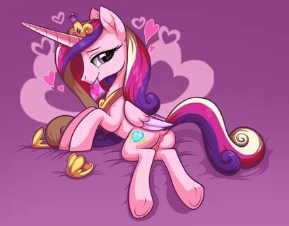 princess cadance, alicorn, pony, anus, butt, female, heart, nudity, plot, p...