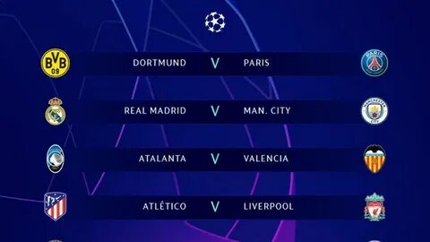 Uefa chempionlar ligasi jadvali