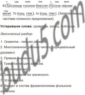 Русский язык 5 упр 393