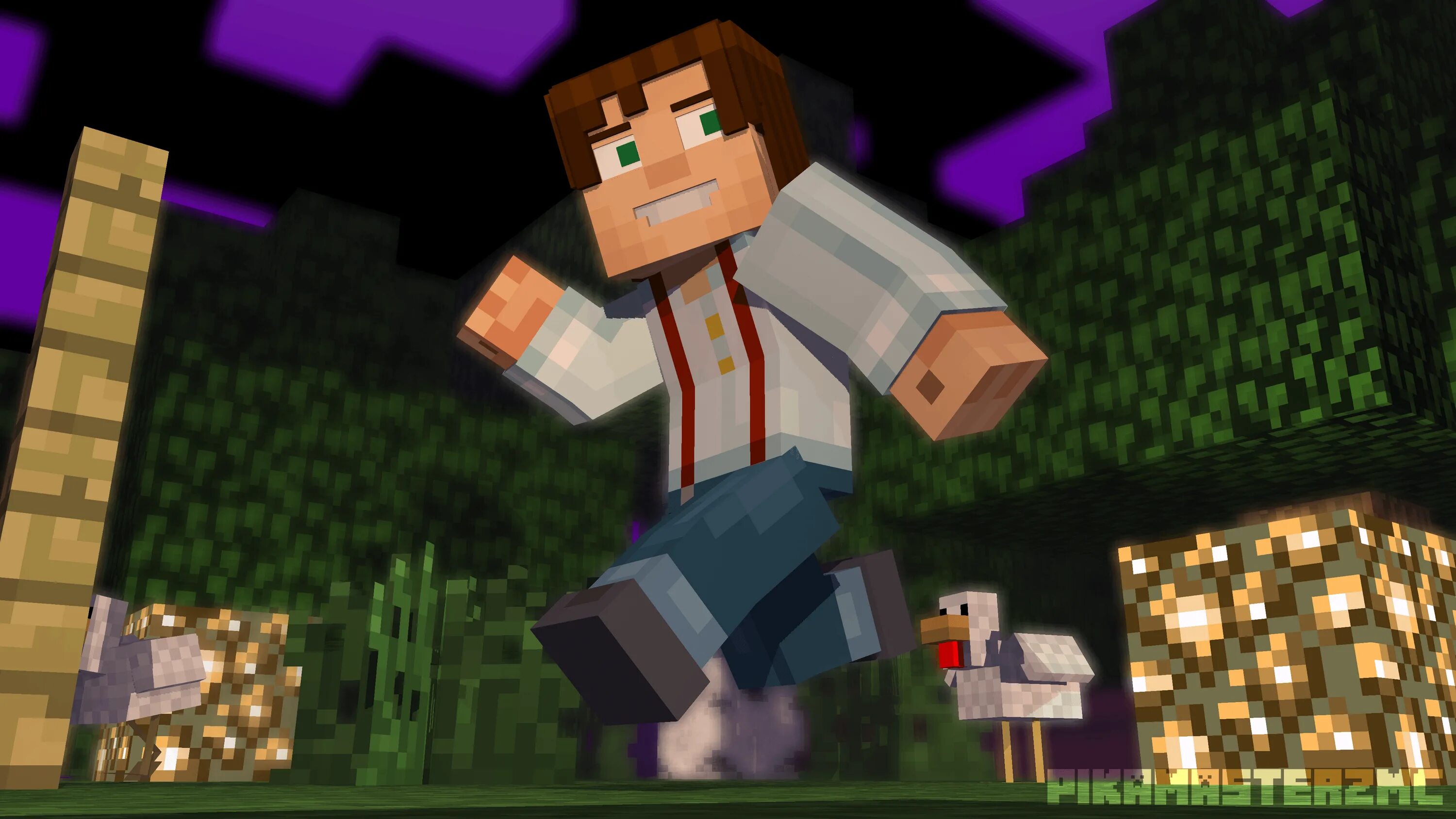 В майнкрафт приходит жизнь. Minecraft story mode джесси. джесси майнкрафт стори мод джесси. майнкрафт стори мод стив. майнкрафт стори мод джесси арт.