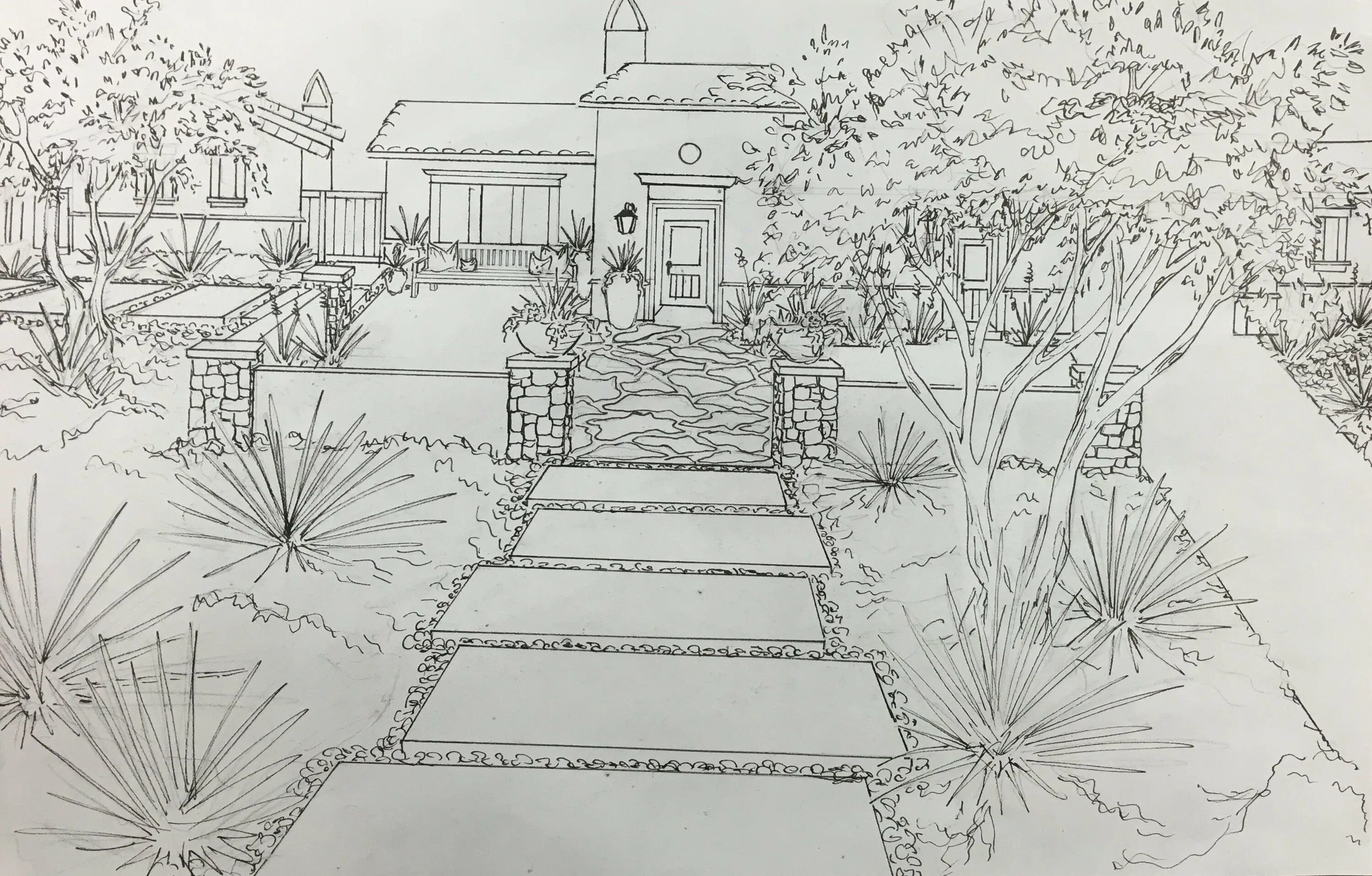 Дизайн сада 7 класс. Дизайн сада 7 класс. Ландшафт рисунок. Дизайн сада 7 класс. Набросок сада.
