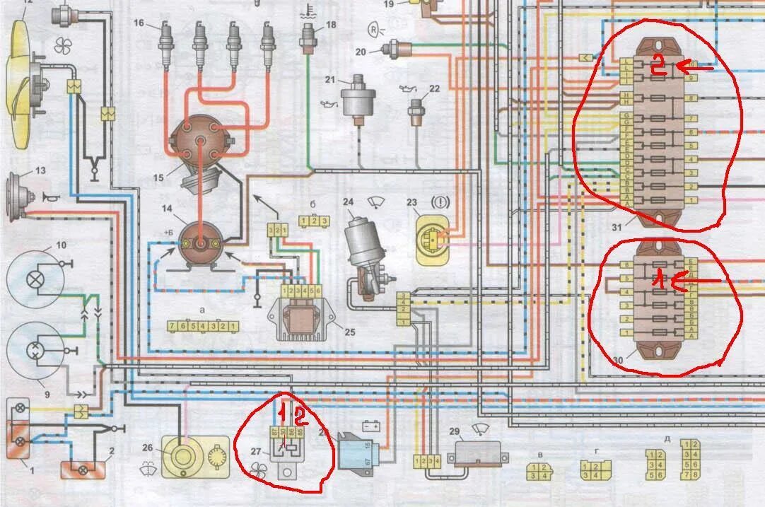 Схема электропроводки ВАЗ 2103. Электросхема ВАЗ 2106. Схема проводки ВАЗ 2103. Схема проводки ВАЗ 2106.