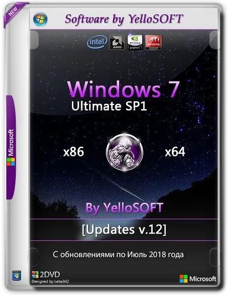 Windows 7 sp1 Ultimate x86/x64 by YELLOSOFT. Windows 7 sp1 Ultimate [updates v.3.0] by YELLOSOFT (x86-x64) [ru] (2016). Windows 7 Ultimate sp1 (x86/x64) [Dark 4.0] by YELLOSOFT (2015) [ru]. 7 sp1 ultimate x86 x64