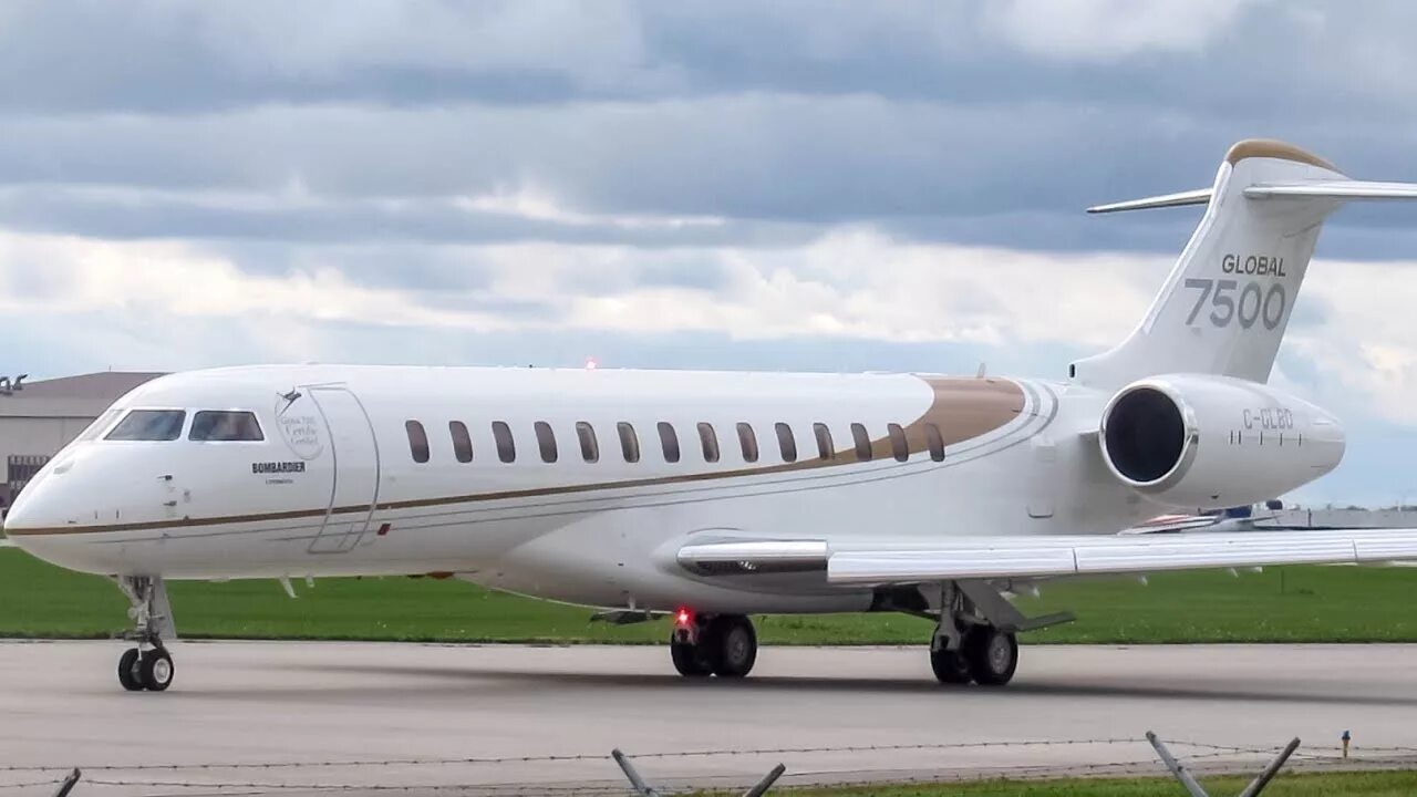 Bombardier global 7500 фото двигатель Businessjet-Rekord mit Global 7500: Bombardier reklamiert längsten Flug für sich