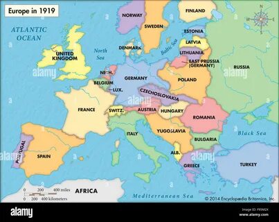Карта 1919