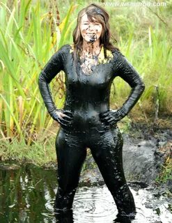 Ebony Girls In Deep Mud.
