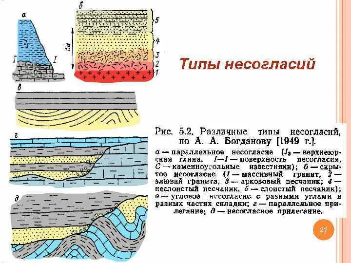 Виды несогласий