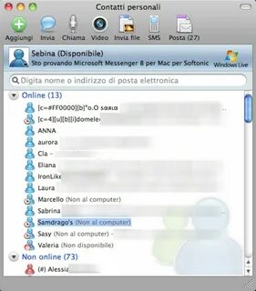 Mac messenger