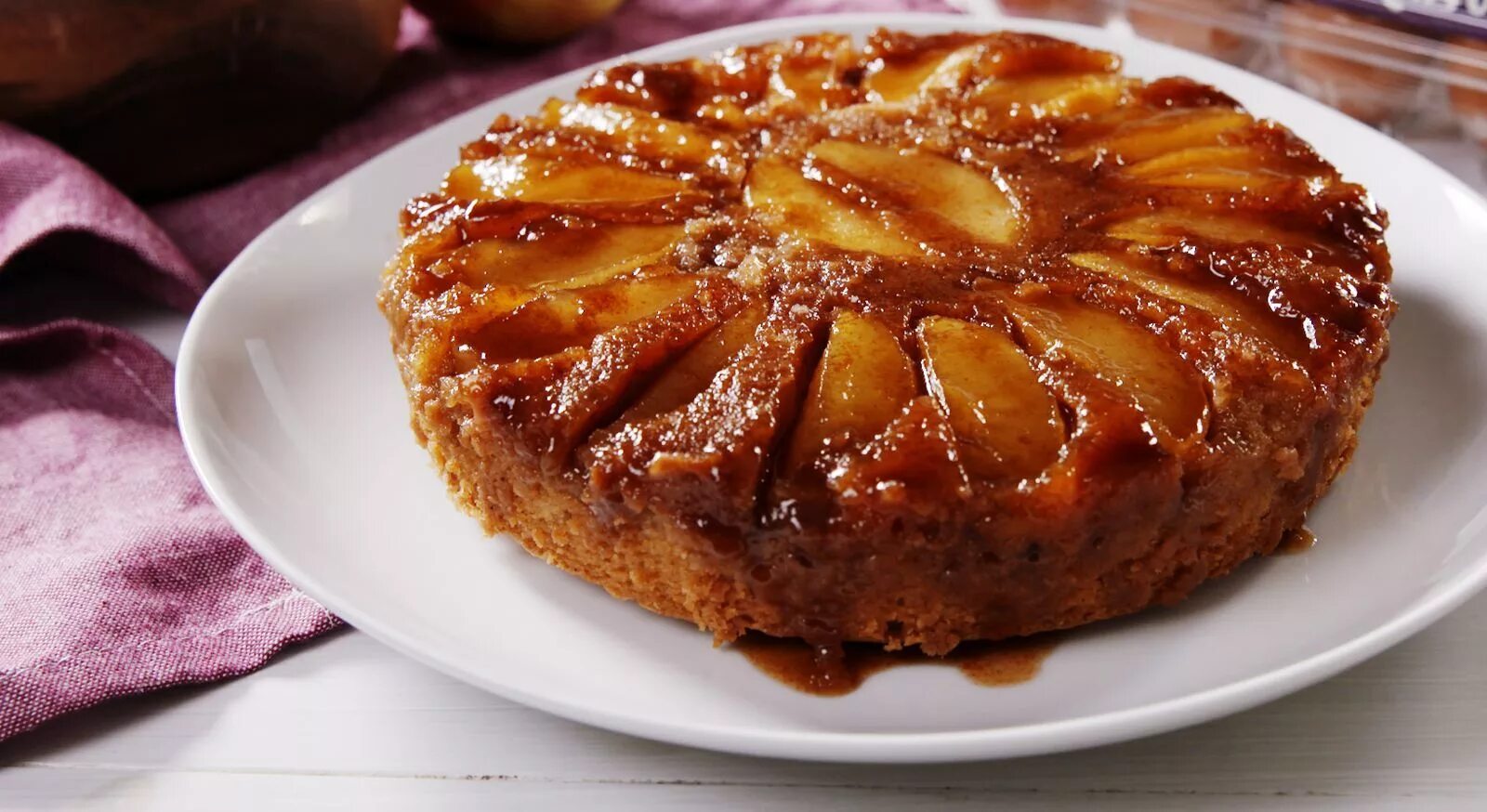 Upside cake